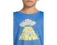Under Armour Kids Футболка с длинным рукавом UFO Tech с космическим принтом
