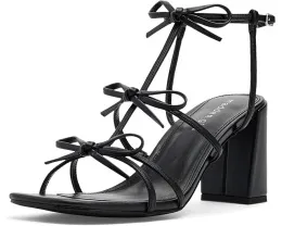 Босоножки Madden Girl Lovelyy на устойчивом каблуке с регулируемым ремешком