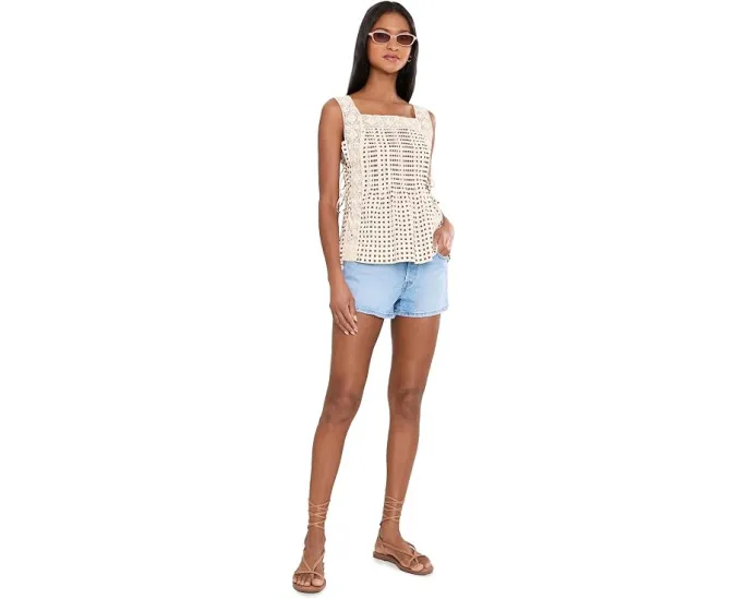 Топ Madewell Allie с квадратным вырезом и кружевом