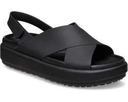 Crocs Сандалии Brooklyn Luxe Cross Strap с перекрестными лямками