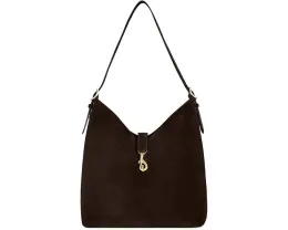 Мини-сумка Rebecca Minkoff Megan Hobo из натуральной кожи на плечо