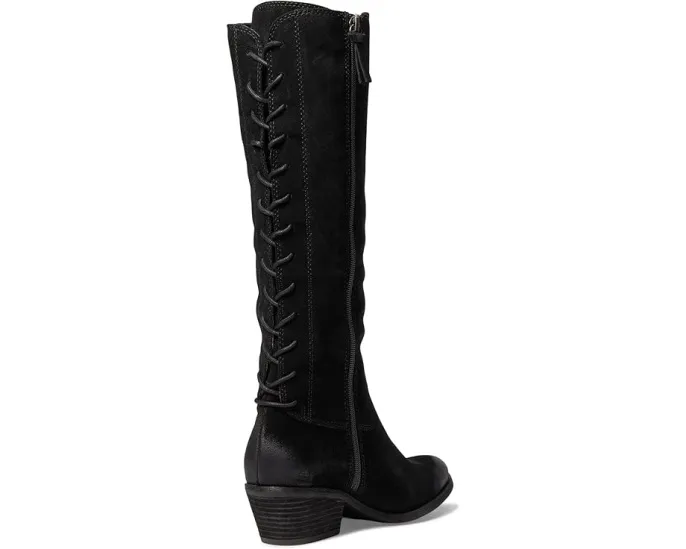Высокие водонепроницаемые ботинки Sofft Sharnell Heel с полной шнуровкой и боковой молнией