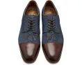 Туфли Taft Jackshoe оксфорды из кожи с контрастной тканью и кожаной подошвой