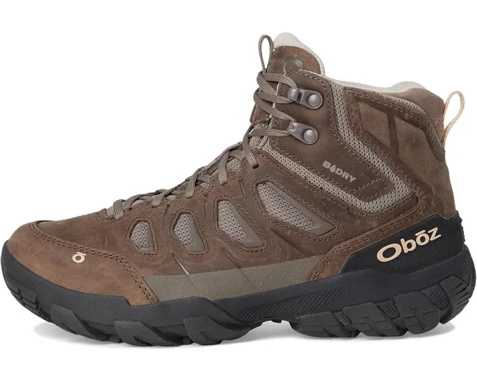 Ботинки Oboz Sawtooth X Mid B-DRY с цепкой подошвой и амортизирующей межподошвой
