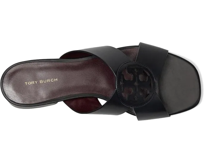 Босоножки Tory Burch Miller Criss Cross с перекрещивающимися ремешками и медальоном