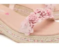 Детские сандалии Steve Madden Kids Dori с цветочными аппликациями и подошвой в стиле эспадрилий
