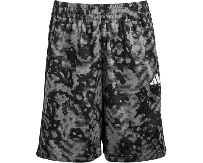 Шорты adidas Kids Aop Camo с камуфляжным принтом и эластичным поясом