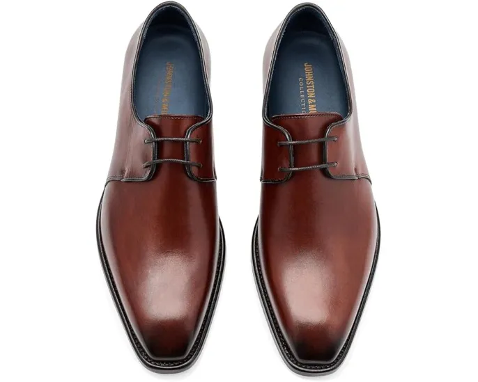 Туфли Johnston & Murphy Larson с гладким носком из телячьей кожи