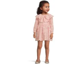 Платье Janie and Jack с туальным принтом и большим воротником-бантом