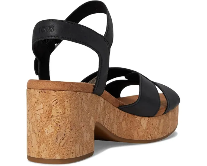 Босоножки TOMS Isla на платформе с открытым квадратным носком