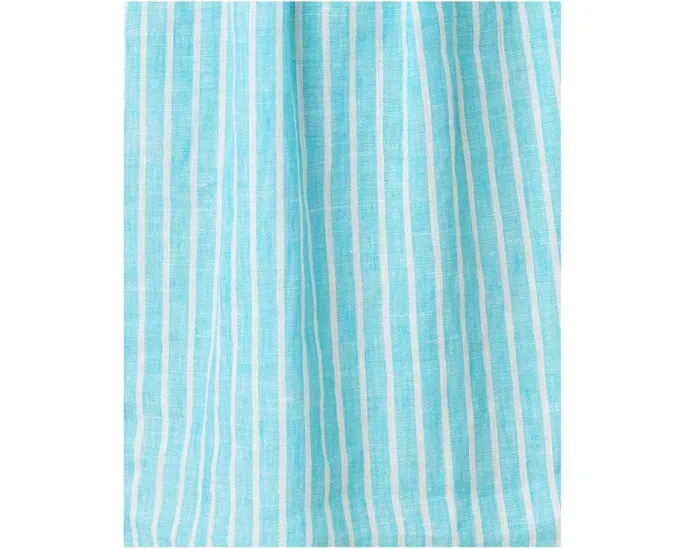 Lilly Pulitzer Платье-рубашка Abralynn из льна с присборенной талией