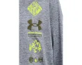 Спортивная толстовка Under Armour Kids с вертикальным логотипом и карманом кенгуру