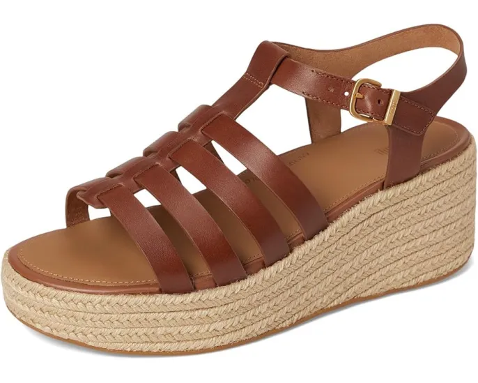 Сандалии FitFlop PLATFFORMS на платформе с эспадрильей