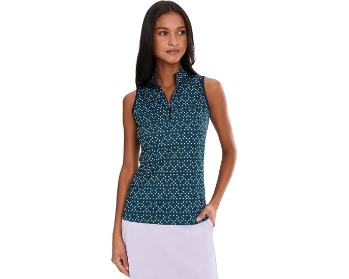 Топ Callaway Sleeveless Framing Geo с молнией на четверть