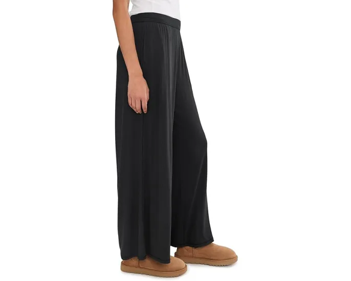 Широкие брюки Imogen Wide Leg Pants Rib из мягкой рубчатой ткани с высокой талией