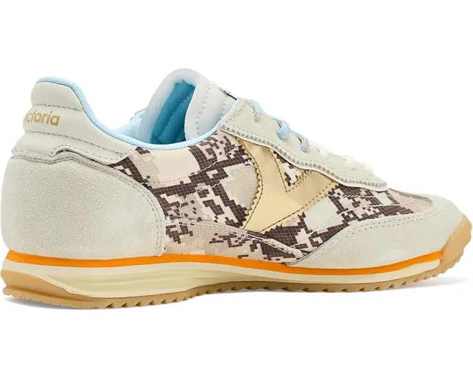 Кроссовки Victoria Saturno с карамельной подошвой и накладками