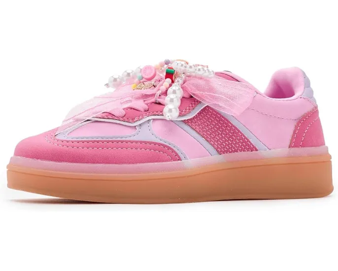 Детские кроссовки Steve Madden Kids Sianna с бусинами и цветным блоком