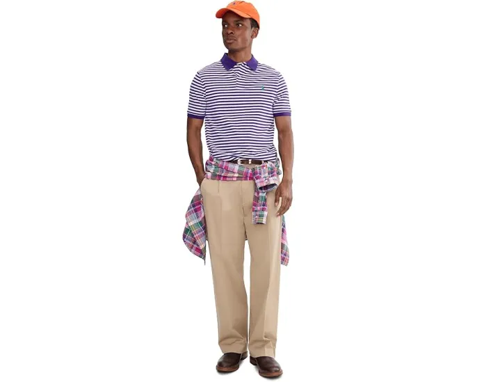 Классическая поло Polo Ralph Lauren из хлопкового сетчатого трикотажа