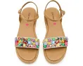 Детские сандалии Steve Madden Kids Arabela с 3D украшениями и ремешком на липучке