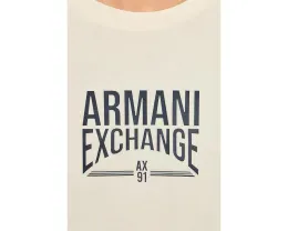 Футболка Slim Stripe Tee с принтом Armani Exchange