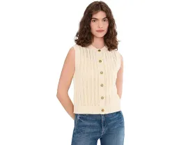 Кардиган-топ Splendid Luca с ажурной вязкой и застежкой на пуговицах