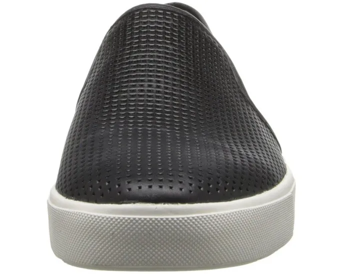 Перфорированные кеды Vince Blair 5 из нубука на липучках