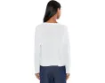 Свитер Eileen Fisher с круглой горловиной из узловатой смеси органического льна и хлопка