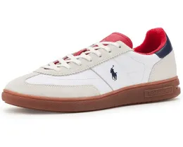 Polo Ralph Lauren Bedford кроссовки из кожи и замши с дышащей подкладкой