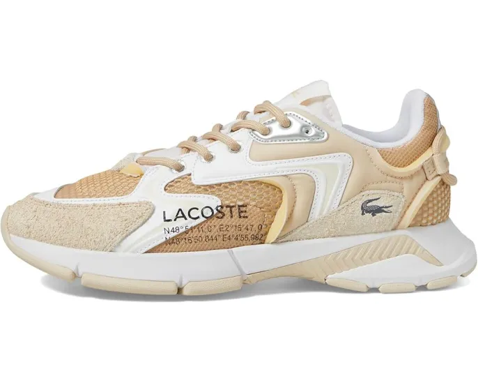 Кроссовки Lacoste L003 Neo из сетки и синтетики с круглым носком