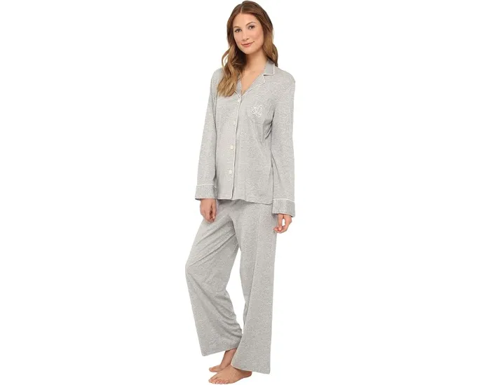 Пижамный комплект Lauren Ralph Lauren Hammond Knits из хлопка и модала