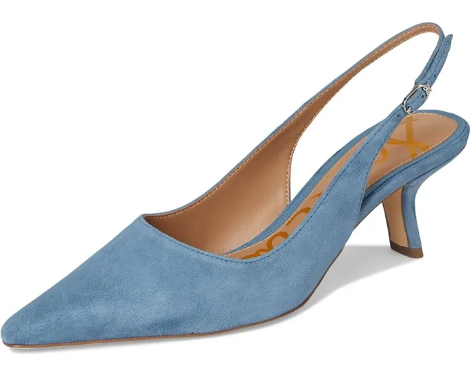 Туфли Sam Edelman Bianka Sling с острым носком и низким каблуком