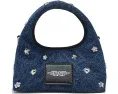 Микро сумка кроссбоди Mini Icon Stud Denim Micro с заклепками Marc Jacobs