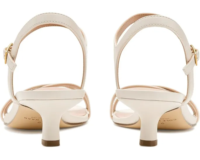 Сандалии Cole Haan Leni на низком каблуке kitten с переплетенными ремешками