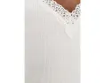 Топ Madewell с V-образным вырезом и отделкой из кружева