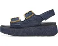 Сандалии FitFlop Gen FF Max Buckle с задним ремешком из денима