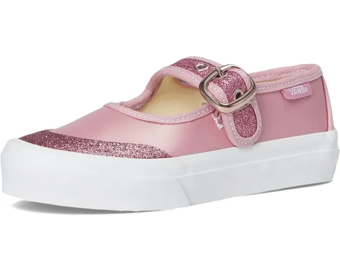 Детские туфли Mary Jane от Vans с классическим силуэтом и холщовым верхом