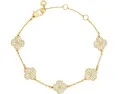 Браслет Spade Flower Pave Scatter с камнями из кубического циркония Kate Spade New York