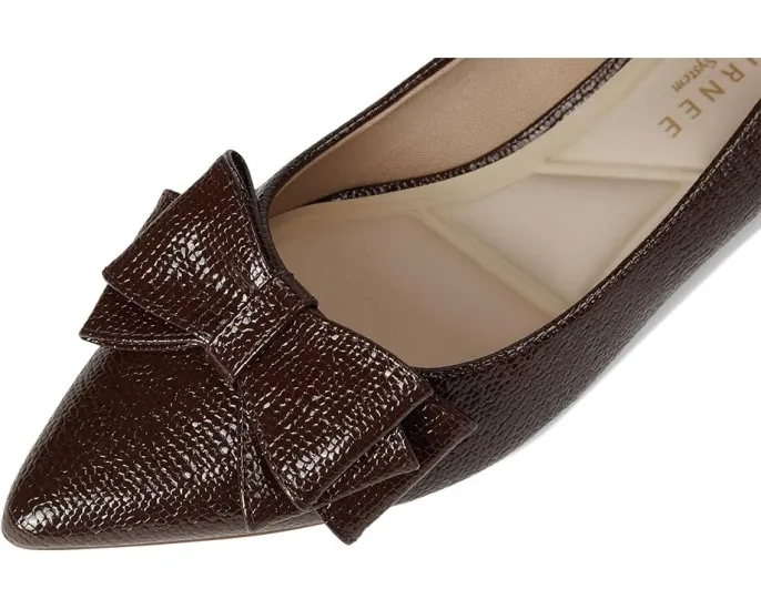 Балетки Journee Collection Ophelia с мысом и бантом на платформе