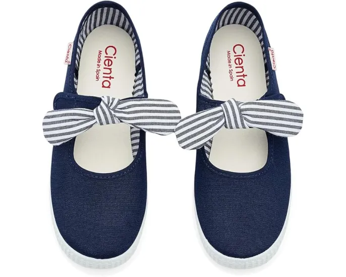 Кроссовки детские Cienta Kids Shoes 53002 темно-синие с липучкой