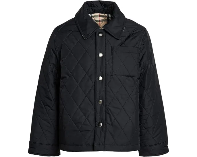 Куртка Theo от Burberry Kids с воротником для детей