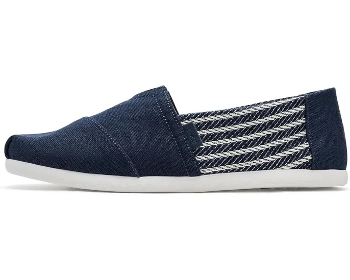 Классические слипоны TOMS Alpargata с эластичной вставкой