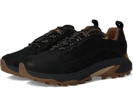 Кроссовки Merrell Moab Speed 2 Leather Waterproof с технологией FlexPlate и подошвой Vibram