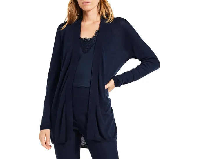 Кардиган NIC+ZOE All Year для ношения на спинке стула с длинными рукавами