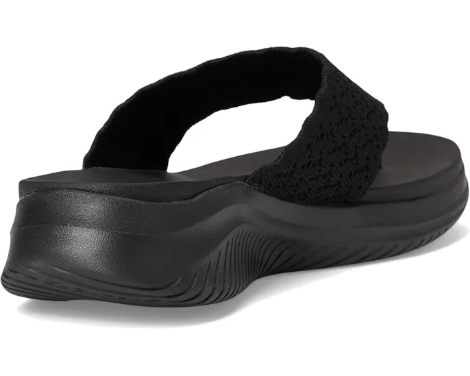 Сандалии Skechers Ultra Flex 3.0 Rhythm Waves с вязаным верхом для активного отдыха