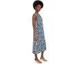 Платье NIC+ZOE Shibori Lilies Cora индиго мульти