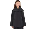 Eileen Fisher пальто с высоким воротом из хлопка и нейлона