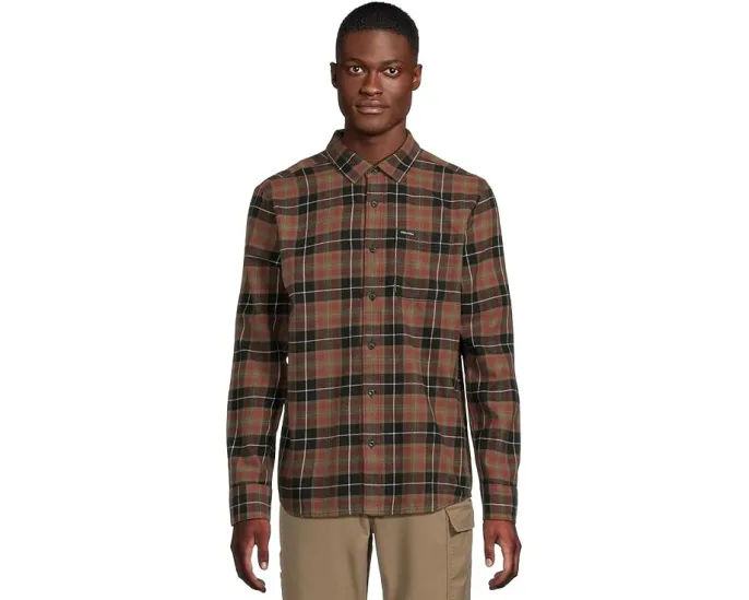 Volcom Caden сорочка из фланели с длинным рукавом и клеткой
