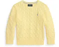 Свитер Polo Ralph Lauren для детей из хлопка с косой вязкой