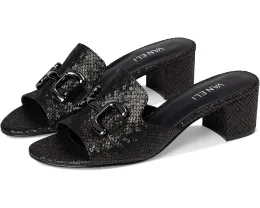 Туфли Vaneli Oksana с открытым носком на устойчивом каблуке