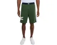 Шорты Lacoste для отдыха прямого кроя из флиса с принтом
